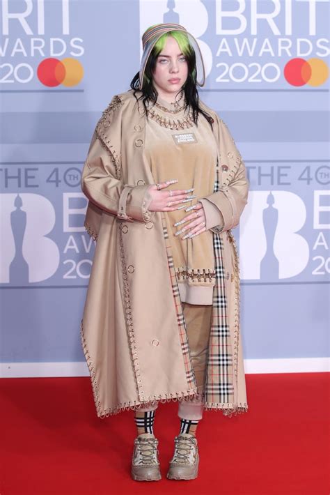 burberry billie eilish|Billie Eilish fashion.